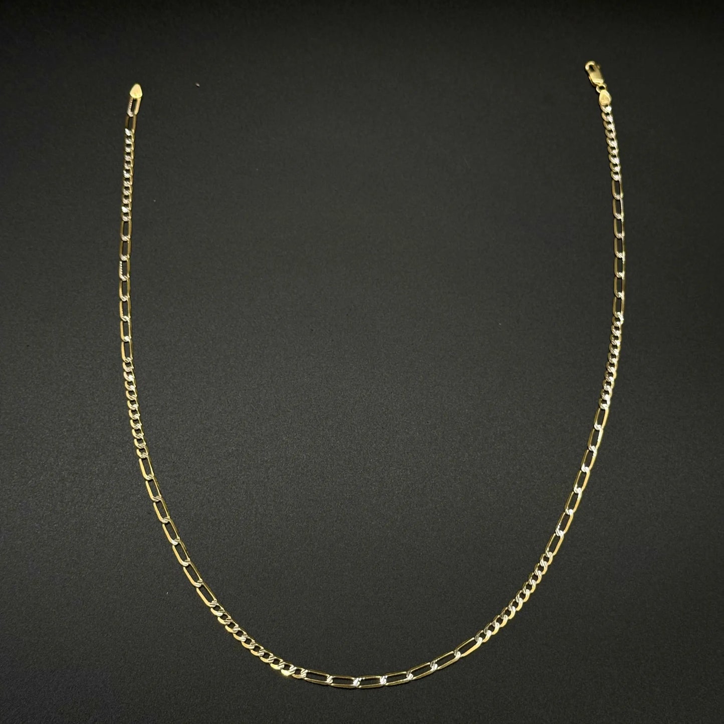 Cadena Barbada de Oro 14K – 27.5 cm | Joyería Celina